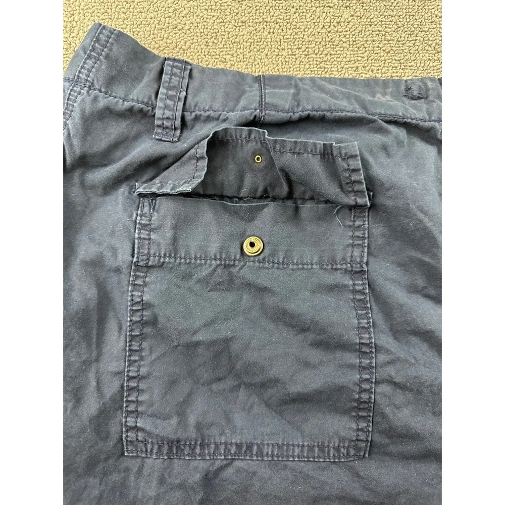 Vintage Polo Ralph Lauren‎ Military Cargo Shorts Men 38 Blue 90s Utility Combat